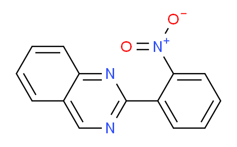CAS No. 92151-67-2, 2-(2-Nitrophenyl)quinazoline