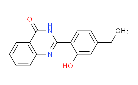 CAS No. 922161-70-4, 2-(4-Ethyl-2-hydroxyphenyl)quinazolin-4(3H)-one