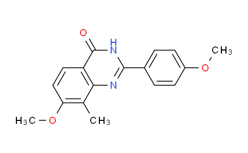 CAS No. 922520-28-3, 7-Methoxy-2-(4-methoxyphenyl)-8-methylquinazolin-4(3H)-one
