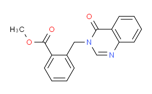 CAS No. 923018-94-4, Methyl 2-((4-oxoquinazolin-3(4H)-yl)methyl)benzoate