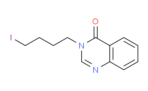 CAS No. 923018-97-7, 3-(4-Iodobutyl)quinazolin-4(3H)-one