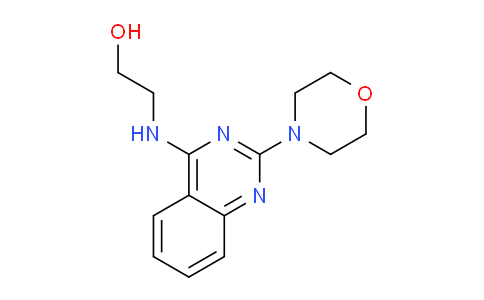 CAS No. 92325-00-3, 2-((2-Morpholinoquinazolin-4-yl)amino)ethanol