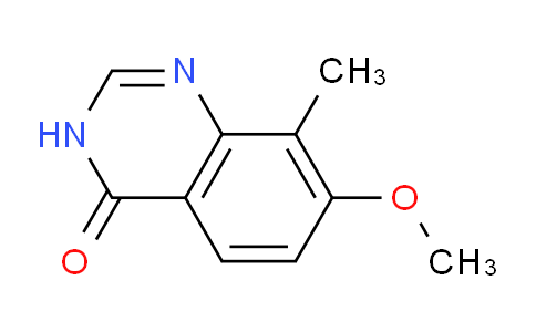 CAS No. 923275-06-3, 7-Methoxy-8-methylquinazolin-4(3H)-one