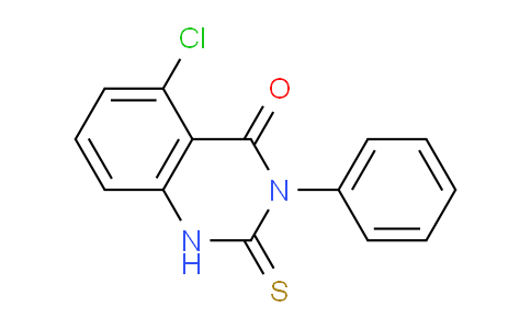 CAS No. 924869-18-1, 5-Chloro-3-phenyl-2-thioxo-2,3-dihydroquinazolin-4(1H)-one