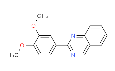 CAS No. 935675-58-4, 2-(3,4-Dimethoxyphenyl)quinazoline