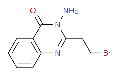 CAS No. 937698-50-5, 3-Amino-2-(2-bromoethyl)quinazolin-4(3H)-one