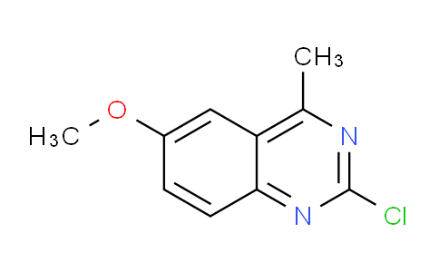 CAS No. 952434-87-6, 2-Chloro-6-methoxy-4-methylquinazoline