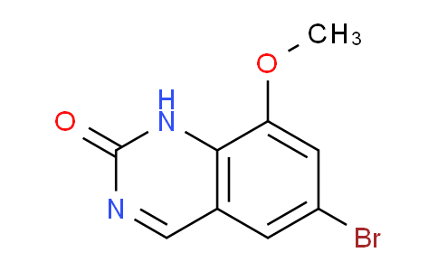 CAS No. 953039-13-9, 6-Bromo-8-methoxyquinazolin-2(1H)-one