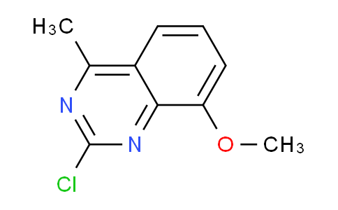 CAS No. 953039-90-2, 2-Chloro-8-methoxy-4-methylquinazoline