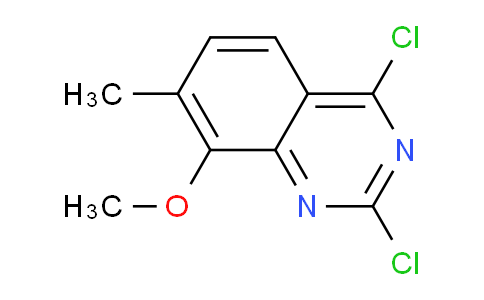CAS No. 956100-67-7, 2,4-Dichloro-8-methoxy-7-methylquinazoline