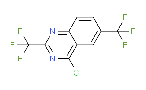 CAS No. 959237-98-0, 4-Chloro-2,6-bis(trifluoromethyl)quinazoline