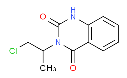 CAS No. 99853-65-3, 3-(1-Chloropropan-2-yl)quinazoline-2,4(1H,3H)-dione