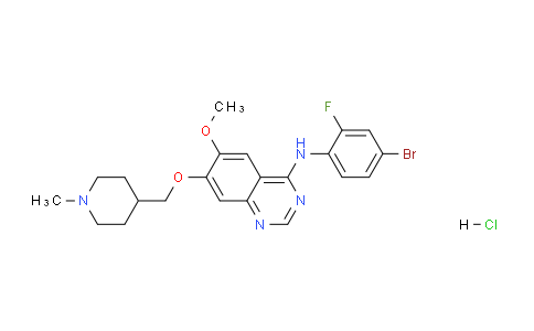 524722-52-9 | Vandetanib hydrochloride