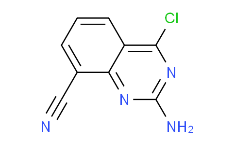 CAS No. 2249736-74-9, 2-amino-4-chloroquinazoline-8-carbonitrile