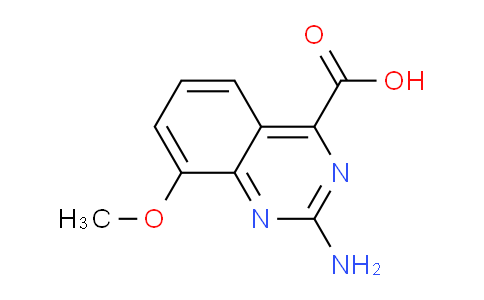 CAS No. 1781207-56-4, 2-amino-8-methoxyquinazoline-4-carboxylic acid