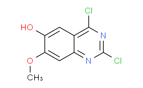 CAS No. 866823-27-0, 2,4-Dichloro-7-Methoxyquinazolin-6-Ol