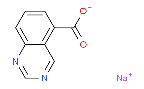 CAS No. 2173991-82-5, quinazoline-5-carboxylic acid;sodium salt
