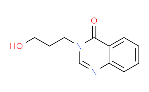 CAS No. 857759-66-1, 3-(3-hydroxypropyl)-3,4-dihydroquinazolin-4-one
