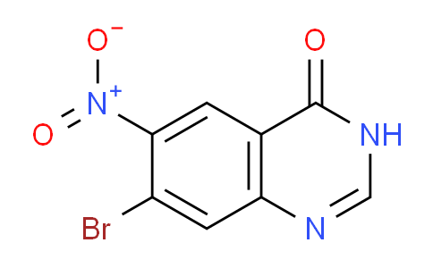 CAS No. 451494-34-1, 7-bromo-6-nitro-3H-quinazolin-4-one