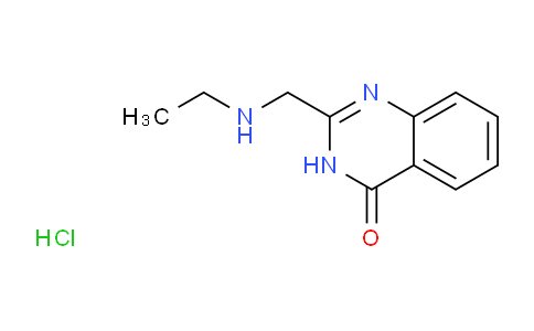CAS No. 1170877-80-1, 2-[(ethylamino)methyl]-3,4-dihydroquinazolin-4-one hydrochloride