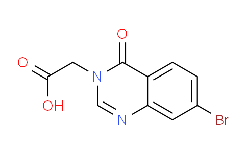 CAS No. 1306604-73-8, 2-(7-bromo-4-oxo-3,4-dihydroquinazolin-3-yl)acetic acid