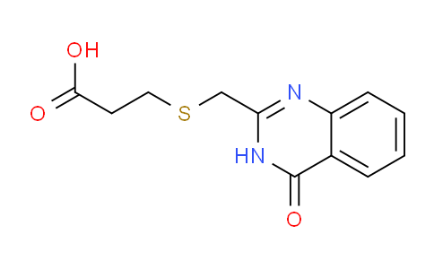 CAS No. 1097144-02-9, 3-{[(4-oxo-3,4-dihydroquinazolin-2-yl)methyl]sulfanyl}propanoic acid