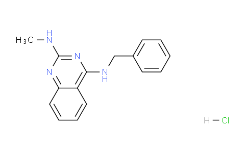 CAS No. 1135272-09-1, N2-Methyl-N4-(phenylmethyl)-2,4-quinazolinediamine hydrochloride