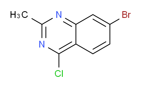 CAS No. 403850-84-0, 7-bromo-4-chloro-2-methylquinazoline