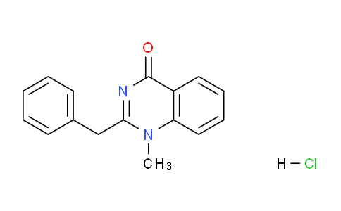 CAS No. 6000-56-2, 2-benzyl-1-methylquinazolin-4(1H)-one hydrochloride