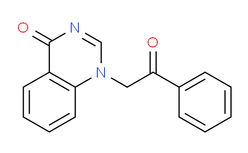 CAS No. 60007-49-0, 1-(2-oxo-2-phenylethyl)quinazolin-4(1H)-one