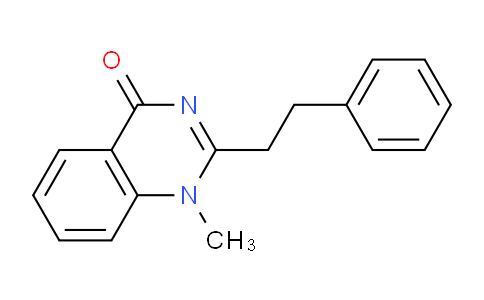 CAS No. 60888-88-2, 1-methyl-2-phenethylquinazolin-4(1H)-one
