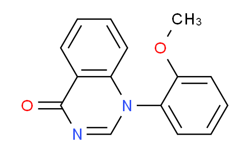 CAS No. 92437-61-1, 1-(2-methoxyphenyl)quinazolin-4(1H)-one