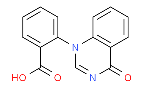 CAS No. 92438-21-6, 2-(4-oxoquinazolin-1(4H)-yl)benzoic acid