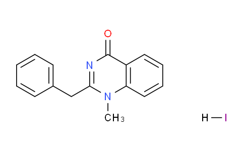 CAS No. 1089329-39-4, 2-benzyl-1-methylquinazolin-4(1H)-one hydroiodide