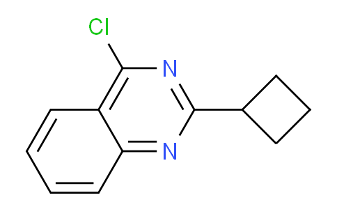 CAS No. 1095559-57-1, 4-chloro-2-cyclobutylquinazoline