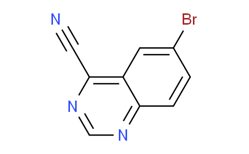 CAS No. 1204334-27-9, 6-Bromoquinazoline-4-carbonitrile