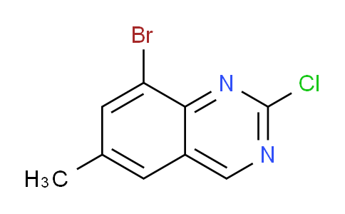 CAS No. 1388024-91-6, 8-bromo-2-chloro-6-methylquinazoline