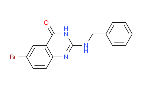 CAS No. 284686-86-8, 2-(benzylamino)-6-bromoquinazolin-4(3H)-one