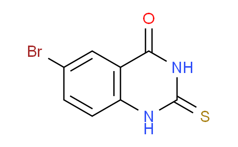 CAS No. 49681-96-1, 6-bromo-2-thioxo-2,3-dihydroquinazolin-4(1H)-one
