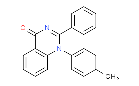 CAS No. 58217-26-8, 2-phenyl-1-(p-tolyl)quinazolin-4(1H)-one
