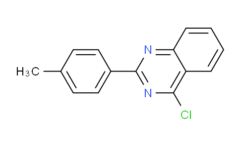 CAS No. 59490-96-9, 4-chloro-2-(p-tolyl)quinazoline