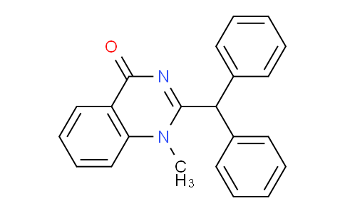 CAS No. 59123-36-3, 2-benzhydryl-1-methylquinazolin-4(1H)-one