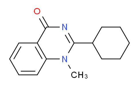 CAS No. 60888-87-1, 2-cyclohexyl-1-methylquinazolin-4(1H)-one