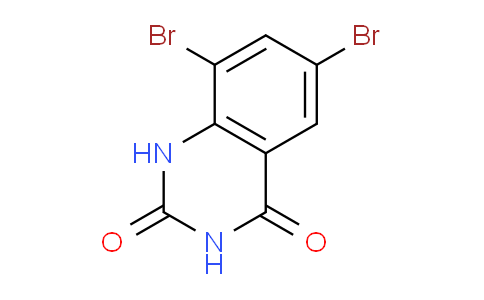 CAS No. 643-37-8, 6,8-dibromoquinazoline-2,4(1H,3H)-dione