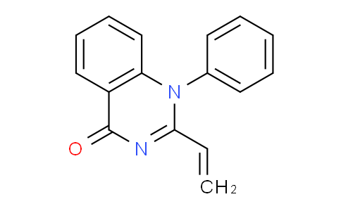 CAS No. 75065-16-6, 1-phenyl-2-vinylquinazolin-4(1H)-one
