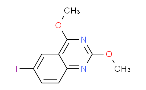 CAS No. 830343-15-2, 6-iodo-2,4-dimethoxyquinazoline