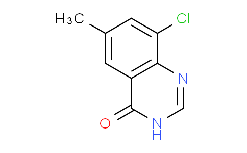 CAS No. 860193-22-2, 8-chloro-6-methylquinazolin-4(3H)-one