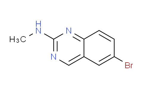 CAS No. 882670-77-1, 6-Bromo-N-methylquinazolin-2-amine