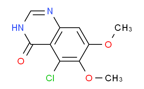 CAS No. 247573-13-3, 5-Chloro-6,7-dimethoxyquinazolin-4(3H)-one