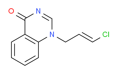 CAS No. 28817-99-4, (E)-1-(3-chloroallyl)quinazolin-4(1H)-one